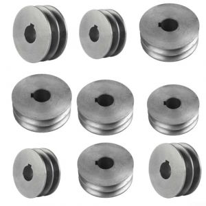 Poulie &agrave; courroie trap&eacute;zo&iuml;dale de type A &agrave; double fente, accessoire pour outils &eacute;lectriques, diam&egrave;tre 50 mm-100 accessoires pour outils &eacute;lectriques (50 x 31 x 19 mm) (ReachMall, neuf)