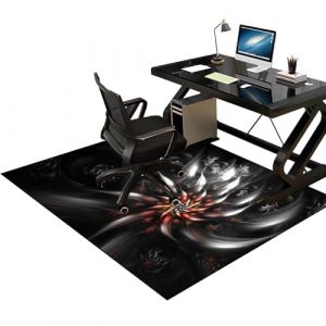 Tkuhknag Tapis Chaise de Bureau, Tapis de Protection antid&eacute;rapant de Plancher de Chaise de Bureau, Tapis Gaming Sol pour Sols durs, Prot&egrave;ge Parquet Chaise roulettes, Tapis de Sol Bureau 60 x 90 cm (Tkuhknag, neuf)