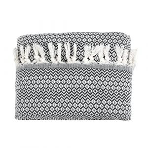 Tuiste Couvre Lit Luxe Gris Anthracite Foncé, Couvre lit Mélangé Coton Organique, Uni, Couverture de Canapé Aérée et Polyvalente, Plaid en Coton, Jeté de Lit ou Jeté de Canapé, 150x200, 1 Personne (TuisteFR, neuf)
