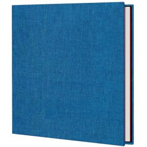AIOR Album Photo Adhesif Grand Format DIY Traditionnel Scrapbook 40 Pages, Scrapbooking Album Mariage Livre d'or, Idee Cadeau Original pour Valentin De noël Anniversaire, Bleu (33x32cm) (AIOR-EU, neuf)