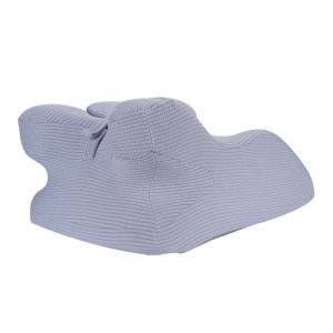 Generic Oreiller en Mousse &agrave; M&eacute;moire de Forme Face vers le Bas, Coussin Anti-douleur &agrave; Hauteur R&eacute;glable pour Dormeur sur le Ventre, Gris (Shanbora, neuf)