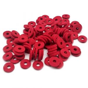 100 Pcs Piano RéGulation Accessoires De RéParation 12.5mm Piano Feutre Balance Rail PoinçOns Piano Clé De Nivellement Coussin Rond Clavier éQuilibre Protecteur Partie De Piano (LeChengJia, neuf)