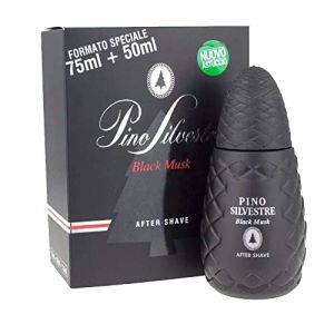 Pino SILVESTRE Musc noir Après-rasage 125ml après-rasage italien (CorpoeCapelli, neuf)