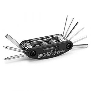 MMOBIEL Multi Outils de Réparation Kit 16 en 1 - Multifunctions Outil à Velo, VTT, E-Bike - Multifonctions Outil à Main Velo Réparation Poche (Menko Telekom, neuf)