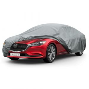 Kayme B&acirc;che Voiture &Eacute;tanche Respirante Compatible avec Mazda 6(2005-2025), Poids Lourd Housse de Protection Voiture Ext&eacute;rieur, Contre Pluie Soleil Poussi&egrave;re avec Doublure en Coton. (kayme car covers shop, neuf)