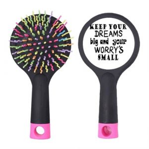 Brosse à cheveux démêlante en anglais Dream And Worry Salon Base coussin (bestchong, neuf)