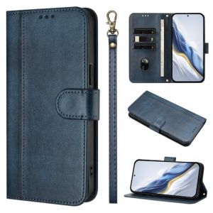 Coque pour Samsung Galaxy Note 8,Etui Coque Clapet &agrave; Rabat Portefeuille Cuir avec Porte Carte Magn&eacute;tique Case Housse Protection Cover &Eacute;tui pour Samsung Galaxy Note 8,Bleu (Belzsxy, neuf)