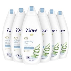Dove Lot de 6 flacons de gel douche hydratant pour femme 225 ml (IwonaTEC, neuf)
