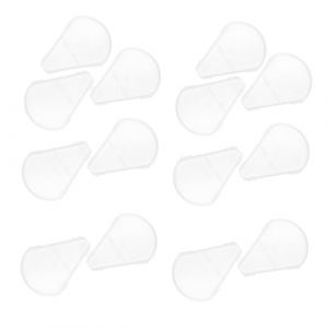 HAPINARY 10pi&egrave;ces Housse De Pinceau Plastique &Eacute;tui Pour Pinceau De Maquillage Housse De T&ecirc;te De Protection Pratique Pour Voyages (Gan Gardner, neuf)