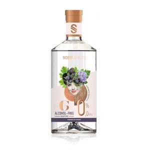 SOBER SPIRITS &ndash; Gin sans alcool 0,0 % &ndash; Le seul gin sans alcool au monde fabriqu&eacute; &agrave; partir de vrais spiritueux &ndash; Laur&eacute;at d'or IWSC Award &ndash; 0 % de sucre &ndash; Sans ar&ocirc;mes ni colorants artificiels &ndash; (La cave du nord, neuf)