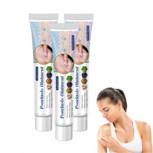 Cr&egrave;me pour soulager l'ecz&eacute;ma - Traitement de la teigne et du pied d'athl&egrave;te - Pour soulager les sympt&ocirc;mes de la teigne, de l'ecz&eacute;ma margin&eacute; de Hebra, du pied d'athl&egrave;te et de, 20 g. (3 pi&egrave;ces) (WUHANSHIBOHEMAOMAOYIYOUXIANGONGSI, neuf)