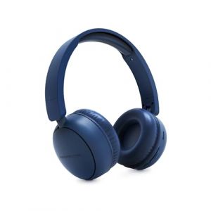 Energy Sistem Radio Color - Casque Bluetooth avec Radio FM (Plastique recycl&eacute;, Radio FM int&eacute;gr&eacute;e, Emplacement MicroSD et 16 Heures d&rsquo;autonomie) Indigo (ProComponentes, neuf)