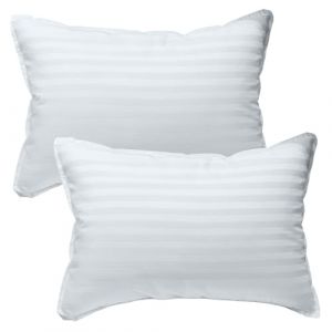 kinder Fluff Oreiller Enfant. Coussin en Coton 300T, Garnissage Doux, Taie Hypoallergénique et Lavable. Parfait pour Bébé, Enfants, Reposant, Sieste Maternelle, Décoration Chambre & Voyage (Kinder Fluff-FR, neuf)