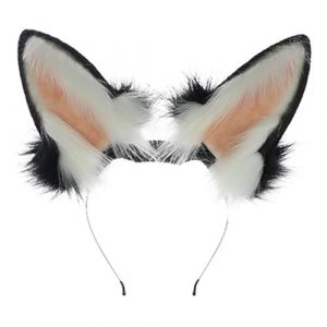 LXJLXD Serre-t&ecirc;te oreilles de chat avec queue remuante dynamique pour cosplay, bal masqu&eacute;, Halloween, cosplay, f&ecirc;te (oreilles de lapin) (JINGYIKEJIGS, neuf)
