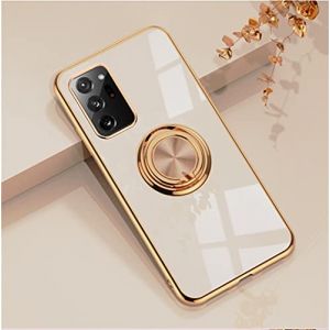 Jacyren - Coque fine pour Samsung Galaxy Note 9, en silicone TPU, avec support magn&eacute;tique rotatif &agrave; 360&deg; pour voiture, couleur rose (Jacyren, neuf)