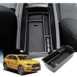 GAFAT Citroe-n DS7 Crossback/Facelift 2017-2024 Boîte de Rangement De Voiture, DS7 Crossback 2023 Organisateur pour Console Centrale, Accoudoirs, Accessoires DS7 Crossback (GAFAT(EU), neuf)