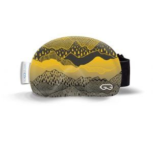 SOGGLE Revêtement de protection pour lunettes de ski en microfibre (taille unique) - Couleur : jaune Slovaquie (CD-Alpinsports, neuf)