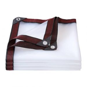 ALI2 Bache Transparente Exterieur,Bache de Protection Exterieur Transparente avec Oeillets,Bâche Imperméable avec Corde de 6m (2X5m) (histore123, neuf)