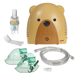 Promedix PR-811 ours inhalateur pour les enfants et les adultes inhalateur aérosol thérapie nébuliseur aérosol pour inhalation atomiseur Compressor (ours) (EuroElectronics FR, neuf)