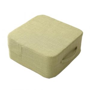 Coussins Lavables En Coton Et Lin Oreiller De Sol Carré Multicolore À La Mode Avec Une Élasticité Élevée Pour La Formation De Chaise De Siège Intérieur De Gymnase (gotinalm, neuf)
