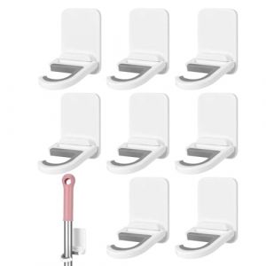 Accroche Balai Mural et Support Balai &ndash; Accroche et Rangement Optimaux pour Vos Balais, sans Percer ! (DBGH, neuf)