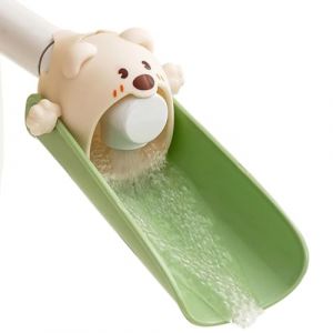KEWUF lavabo enfant, Robinet extender enfant, Avec effet capteur de température, Rallonge de robinet en silicone, Robinet de rallonge pour Enfants Bébés Enfants, Rallonge de robinet pour enfants (VicFENG001, neuf)