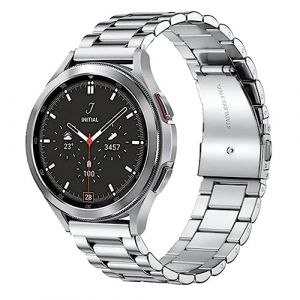 FOUUA Bracelet de montre Bracelet Acier Inoxydable M&eacute;tal Bracelet de Montre 18mm 20mm 21mm 22mm 24mm &agrave; D&eacute;gagement Rapide Bracelets pour Hommes et Femmes.Bracelet de Montre Intelligent (NUCCE, neuf)