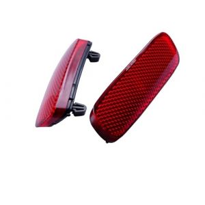 Lspbfkq Catadioptre Pare-Chocs Arri&egrave;re pour Peugeot 107 206 607 pour Expert 2X R&eacute;flecteur de Pare-Chocs arri&egrave;re Rouge 6340E6 6340 E6 6340E7 6340 E7 9659830680 (cuicanbaihuo, neuf)