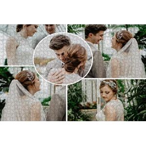 Puzzle Personnalis&eacute; avec Votre Photo 1000/500/300/120 Pi&egrave;ces Adultes et Enfants en Bois-Puzzle en personnalis&eacute; &agrave; partir de Votre Propre Image,Cadeau personnalis&eacute; - Cadeau Original (jieyangsm, neuf)