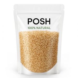 Riz à grains entiers naturel marron 1 kg non poli prêt à cuire riche en fibres pour plats chauds (Posh Sp. z o.o., neuf)