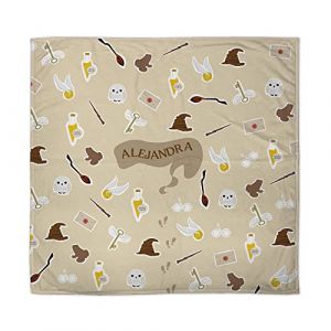 LolaPix Couverture b&eacute;b&eacute; Fille. Cadeau de b&eacute;b&eacute; Nouveau-n&eacute;. Couverture personnalis&eacute;e avec nom. Tissu Polaire Divers mod&egrave;les. Magie (LolaPix, neuf)