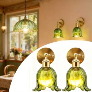 Strixorn Lot de 2 Applique Murale sans Fil, Lampe Fleur Murale Sans Fil Rechargeable RGB LED Lampe avec T&eacute;l&eacute;commande, R&eacute;glable 180&deg;, Applique Murale Int&eacute;rieure Pour Int&eacute;rieure Chambre Salon Couloir (YOUWEN LIMITED, neuf)