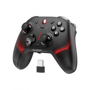 GameSir Cyclone2 TMR manette pc de jeu TMR Hole Stick avec d&eacute;clencheur double trou/micro d&eacute;clencheur compatible avec Switch, Android, iOS, PC, Steam avec touche macro Noir (SDNTECH EU OFFICIAL STORE, neuf)