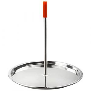 Brochettes verticales pour barbecue - En acier inoxydable - Pour rôtir le poulet - Pour fumoir au charbon de bois - Support de rôtissage vertical - Pour la dinde, le kebab (GLRRECOM LTD, neuf)