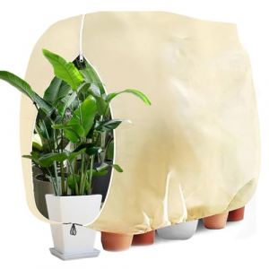 NICEWAT Housse Hivernage Plante, 200x240 cm Voile d'Hivernage pour Plante, Voile Hivernage Plante Exterieur avec Fermeture &eacute;clair, Housse Hiver Plante Protection pour Plante en Pot Olivier Palmier (JUNNA STORE, neuf)