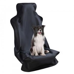 Housses de Si&egrave;ge de Voiture pour Chien, Couverture de Protection de Voiture pour Chien, Housse de Si&egrave;ge pour Animal de Compagnie, Imperm&eacute;able & Antid&eacute;rapant Tapis de Protection pour Coffre 142&times;53 cm (Fukuhaza, neuf)