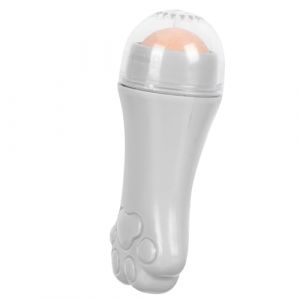 OSALADI Rouleau absorbant l’huile en pierre volcanique gris, bâtonnet visage anti-brillance, stick maquillage portable pour contrôle du sébum et pores, usage maison et sport (Original MJW, neuf)