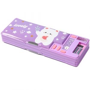LilyBeauty Trousse multifonction Pop Up pour filles et garçons, boîte à crayons mignonne de dessin animé Organiseur de papeterie, taille-crayon, calendrier, fournitures scolaires pour enfants PC50, (LilyBeauty-fr, neuf)