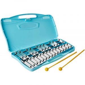Métallophone glockenspiel xylophone 25 notes 2 octaves Angel AG-25N2 (Arcobaleno Centro Musicale, neuf)