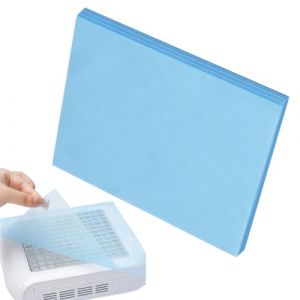 Filtre &agrave; poussi&egrave;re pour ongles - Filtre collecteur de poussi&egrave;re pour ongles - 100 feuilles - Papier filtrant pour machine &agrave; ongles - Salon - Maison (schand, neuf)