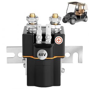 10L0L Albright Solénoïde 48 V, 4 bornes pour chariot de golf électrique Club Car DS & Precedent 2000 - OEM #1019087-01 101908701 (10L0L Golf Cart Part, neuf)