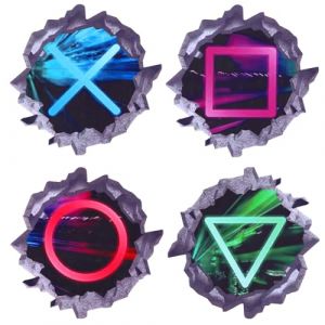 milaosk Autocollant Muraux Gamer 3D,Stickers Muraux Game Breaking,Sticker Muraux de Gamer, Stickers Muraux E-Sport,Gamer Poster Murale pour Decoration Gaming Chambre,Garçon Chambre Ado (Moxs, neuf)