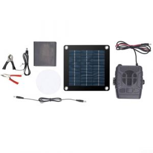 Lastdaytime Chauffage à énergie solaire pour poulailler, niche pour chien, abri pour chat et petite serre avec design portable pour une utilisation en extérieur en hiver (B) (ZHANG  WEI UK SHOP, neuf)