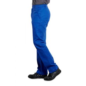 Pantalon de travail bleu - 52, Bleu (Label blouse, neuf)
