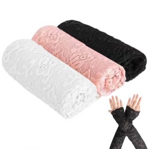 XUKZIMA Manchette Bras Femme, 3 Paires, Protection UV, Ultra-minces, Refroidissement, Mitaines, Gants Anti UV Été (LI  YULIN UK STORE, neuf)
