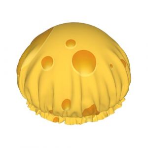 Bonnet de douche imperm&eacute;able double couche &eacute;lastique &agrave; motif gruy&egrave;re sans couture. Bonnet de bain r&eacute;utilisable. (zhaoguofen0812, neuf)