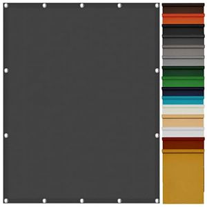 Voile d'ombrage Rectangulaire Imperm&eacute;able 2.5 x 3.5 m R&eacute;sistant aux UV Toile Ombrage Auvent avec Oeillets et Cordons pour La Couverture V&eacute;G&eacute;Tale Serre Pergola, Gris Fonc&eacute; (LvLiangChenMiaoDianZiShangWuYouXianGongSi, neuf)