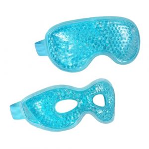 ELAYARD 2 pièces Masques Rafraîchissants pour Yeux Fatigue Oculaire Confortables et Pratiques Protection Oculaire pour Sommeil et Détente (Heyyii, neuf)