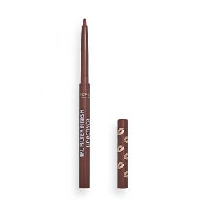 Revolution Beauty IRL Filter Finish Lipdefiner, Crayon à lèvres longue tenue, Espresso Nude (AR First Aid, neuf)