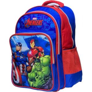 Sac à dos Avengers 42 cm - Qualité supérieure - 42 X 27 X 20 cm - 2 compartiment principal zippé extérieure. et 1 compartiment principal zippé extérieure avec 2 poches latérales (Sac à dos Avengers) (fastday, neuf)